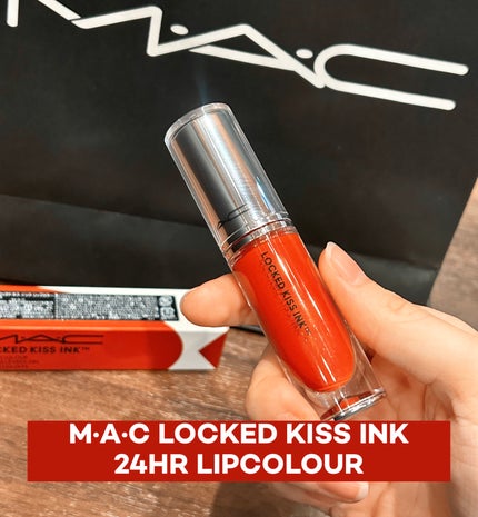 M·A·C ロックド キス インク リップカラー/M・A・C/口紅を使ったクチコミ(1枚目)