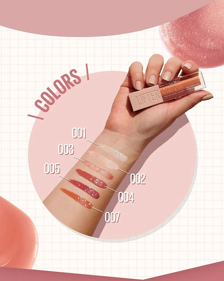 リフターシャイン/MAYBELLINE NEW YORK/リップグロスを使ったクチコミ（2枚目）