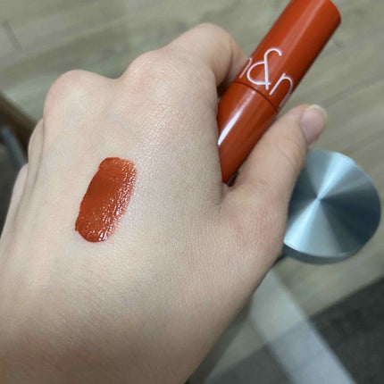 ジューシーラスティングティント/rom&nd/リップティントを使ったクチコミ(3枚目)