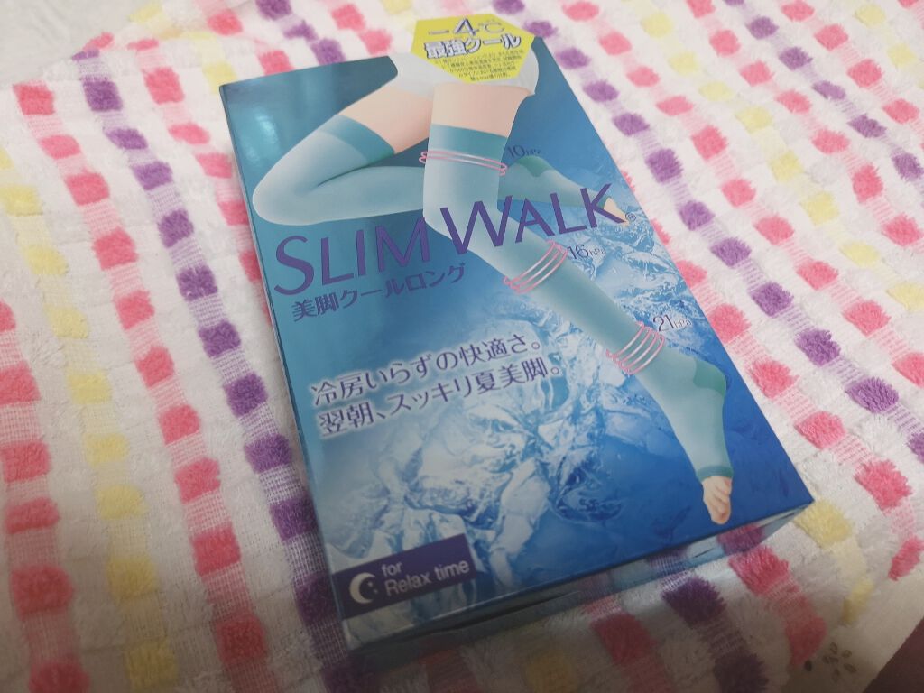 夢みるここちのスリムウォーク キュッとひきしめ 涼感設計(旧)/SLIMWALK/着圧ソックス・レギンスを使ったクチコミ(1枚目)