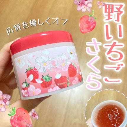 ワンダーハニー ぷるぷるジュレゴマージュ 野イチゴサクラ/VECUA Honey/スクラブ・ゴマージュを使ったクチコミ(1枚目)
