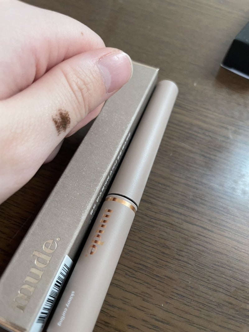 インスパイアスキニーカーリングマスカラ/mude/マスカラを使ったクチコミ(8枚目)