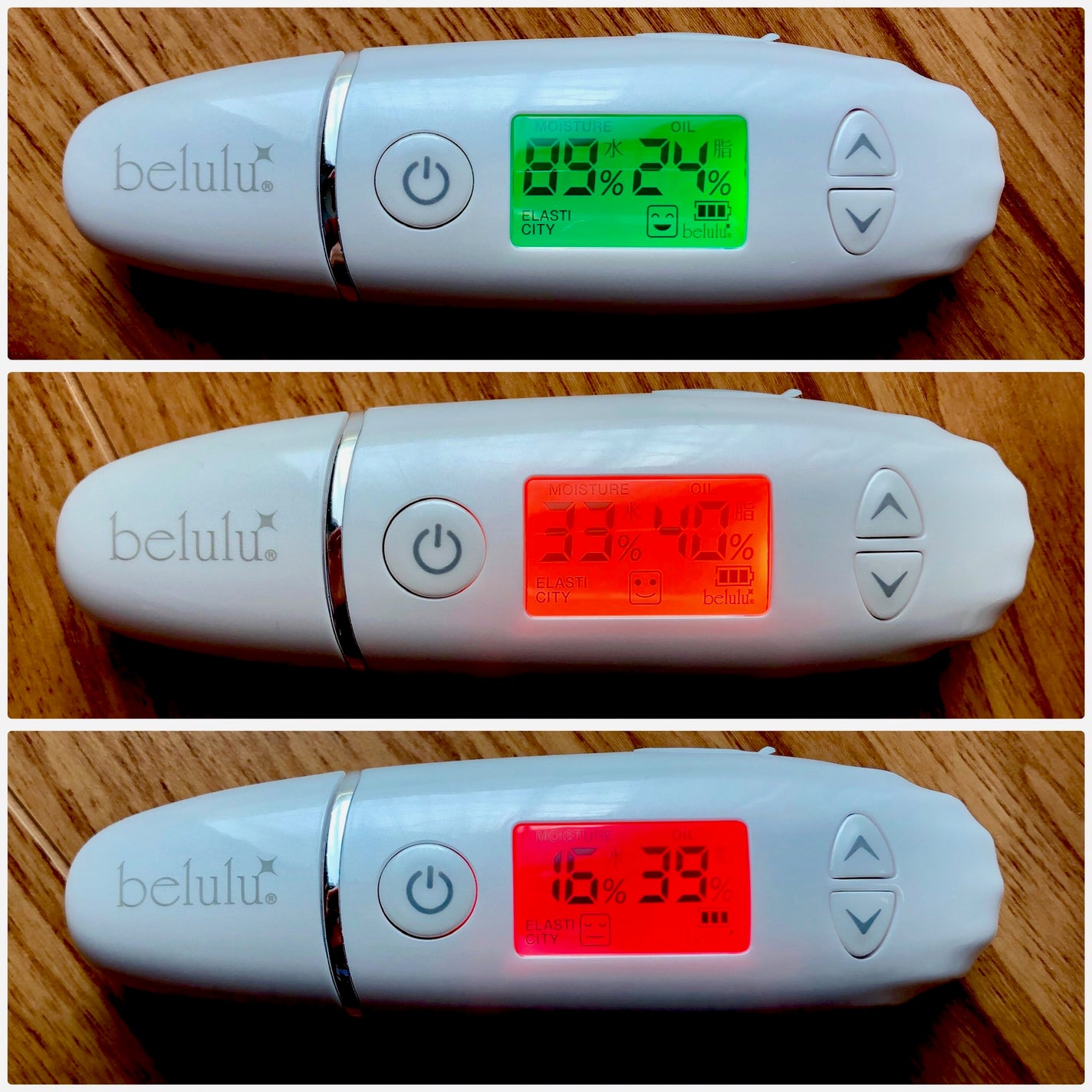 美ルル スキンチェッカー/belulu/美顔器・マッサージを使ったクチコミ(2枚目)