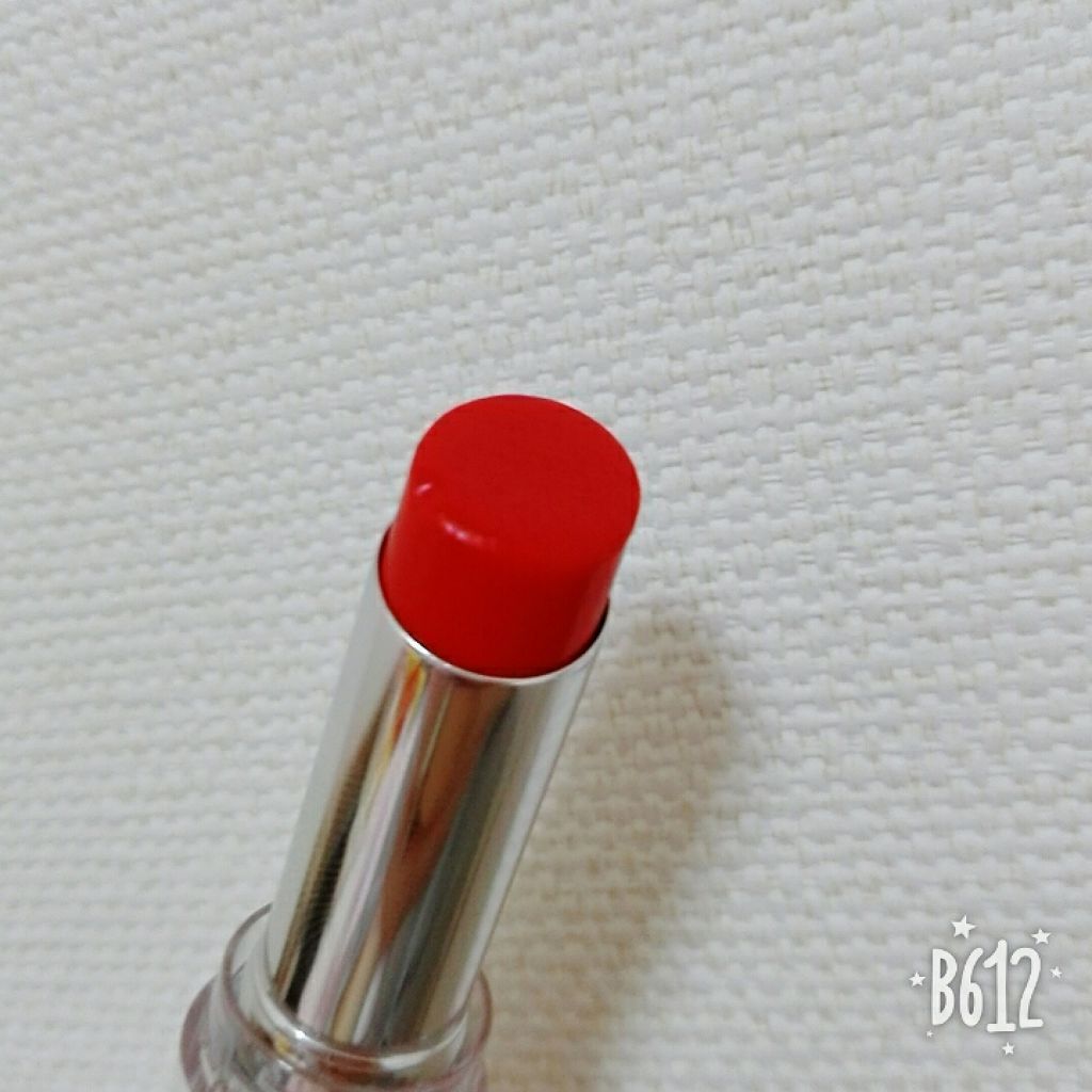 ラスティンググロスリップ/CEZANNE/口紅を使ったクチコミ（2枚目）