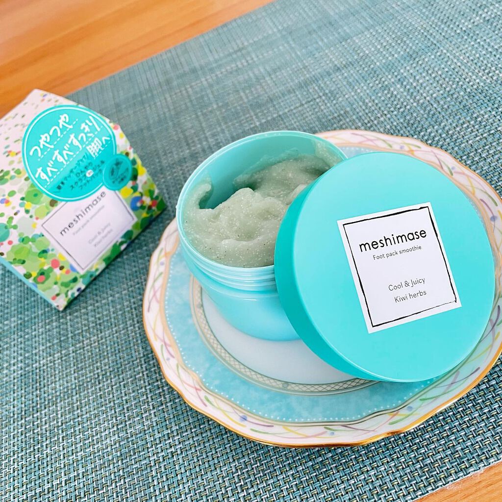 フットパックスムージー /meshimase/レッグ・フットケアを使ったクチコミ（1枚目）