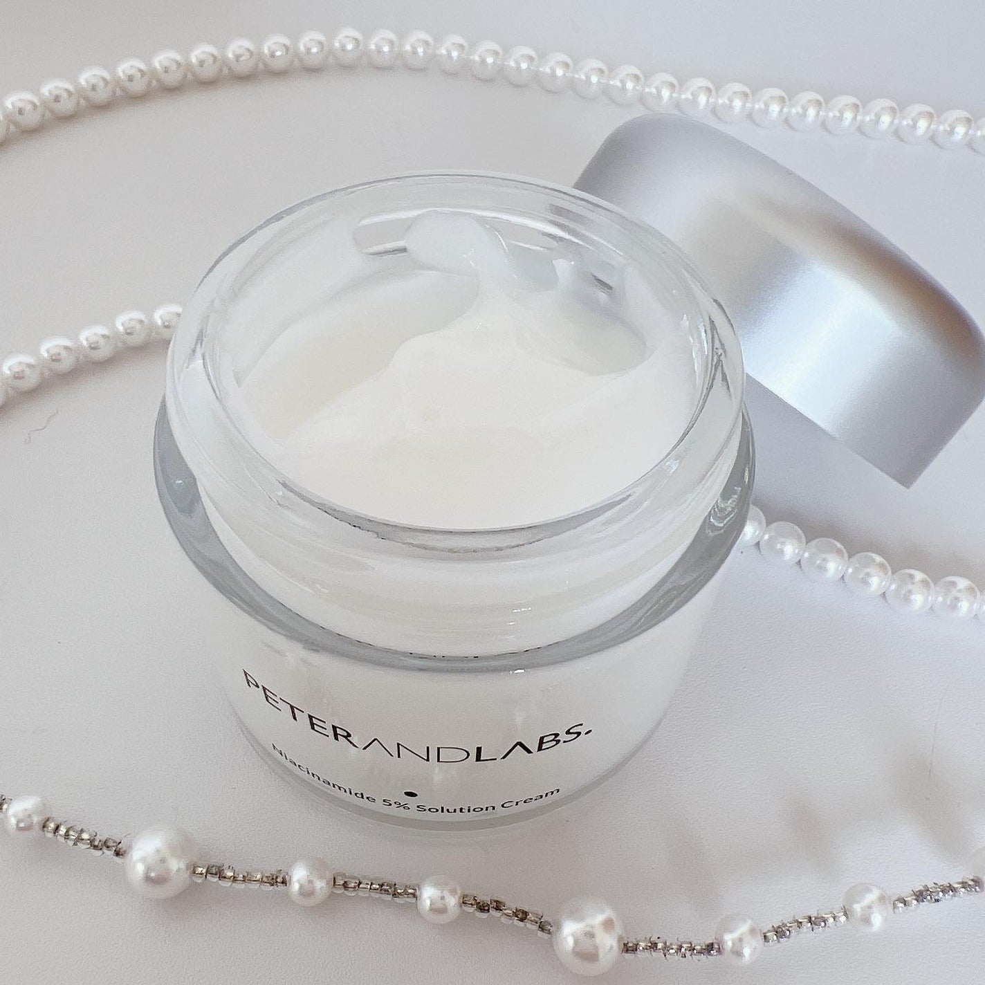 ナイアシンアミド5% ソリューション モイスチャークリーム/PETERANDLABS/フェイスクリームを使ったクチコミ(2枚目)