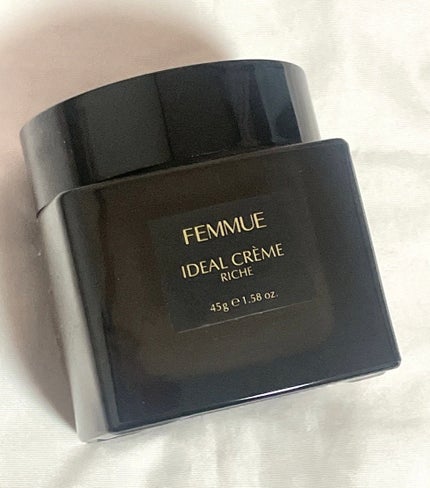 アイディアルクリーム リッチ/FEMMUE/フェイスクリームを使ったクチコミ(1枚目)