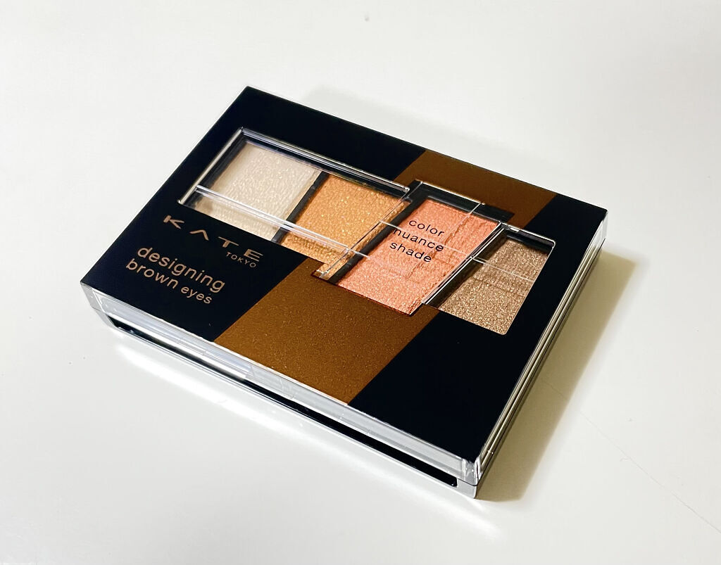 デザイニングブラウンアイズ/KATE/アイシャドウパレットを使ったクチコミ（1枚目）