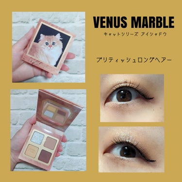 Venus Marble アイシャドウキャットシリーズ/Venus Marble/アイシャドウパレットを使ったクチコミ（1枚目）