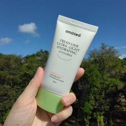 フレッシュライムツヤ肌水分サンクリーム/omitted./日焼け止めクリームを使ったクチコミ(4枚目)