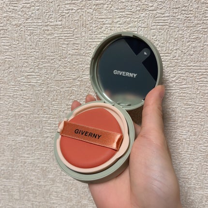 ジヴェルニー 密着カバークッション/GIVERNY/クッションファンデーションを使ったクチコミ(1枚目)