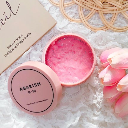 Q+Me スウィート ボム タラソ スクラブ/AGARISM/バスト・ヒップケアを使ったクチコミ(2枚目)