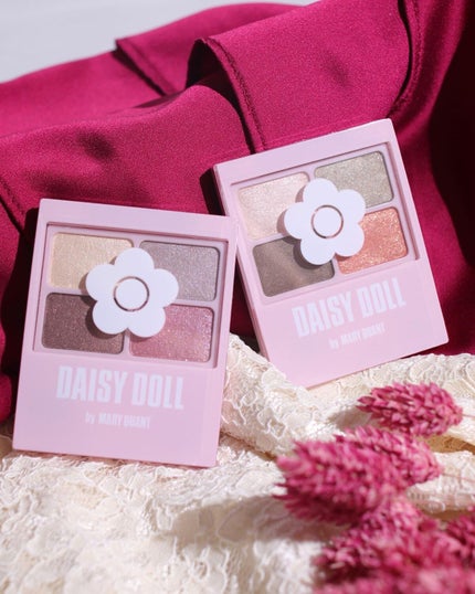 デイジードール アイカラー パレット/DAISY DOLL by MARY QUANT/アイシャドウパレットを使ったクチコミ(9枚目)
