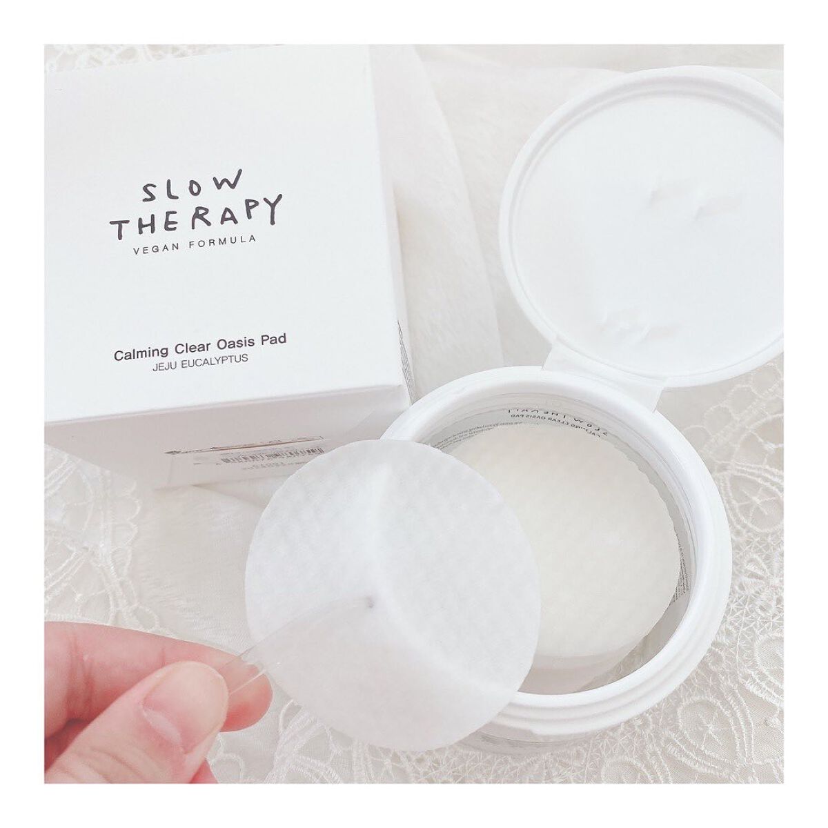 CM オアシスパッド/SLOWTHERAPY/トナーパッドを使ったクチコミ(3枚目)