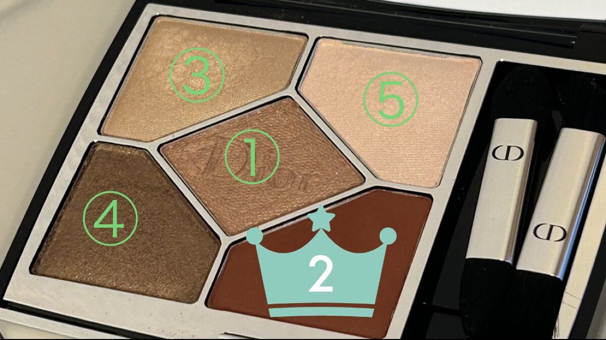 【旧】サンク クルール クチュール/Dior/アイシャドウパレットを使ったクチコミ（1枚目）