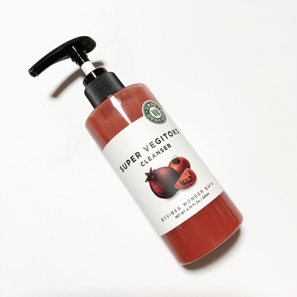 WONDER BATH スーパーベジトックスクレンザー レッドのクチコミ「🍅もこもこ泡パック🍅


ーーーーーーーーーーーーーーーー
WONDER BATH
スーパーベ.....」（1枚目）