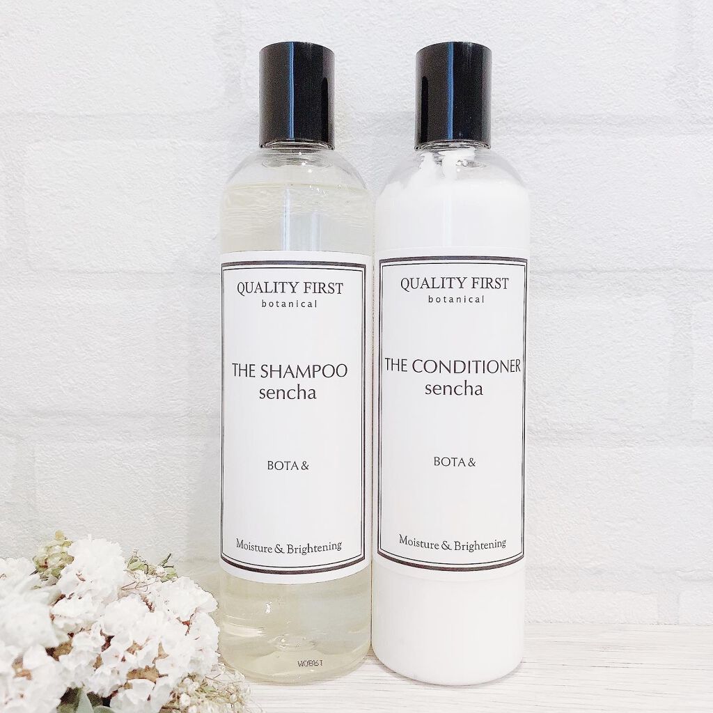 ボタアンド ザ シャンプー <sencha>/クオリティファースト/市販シャンプーを使ったクチコミ（1枚目）
