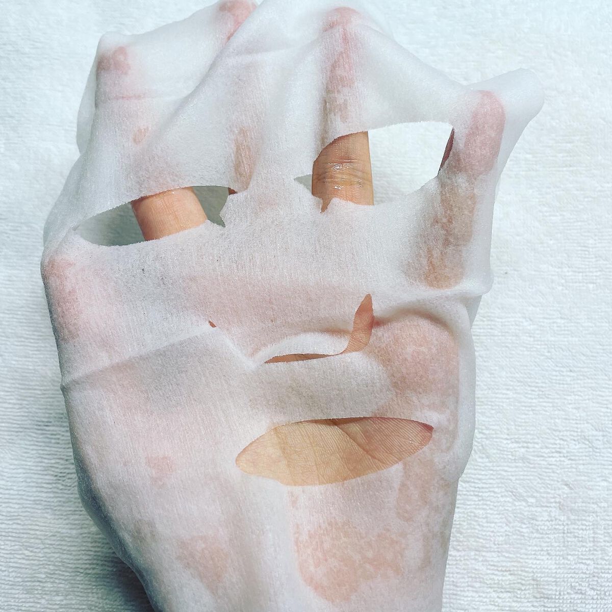 お疲れさマスク ビタットA/サボリーノ/シートマスク・パックを使ったクチコミ（3枚目）