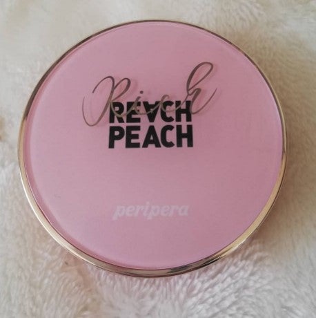 リッチピーチクッションファンデーション/PERIPERA/クッションファンデーションを使ったクチコミ(2枚目)