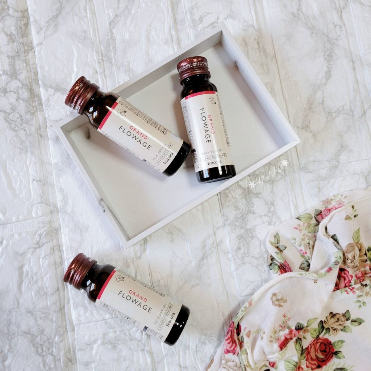 グランド フラワージュ/fracora/美容ドリンクを使ったクチコミ（1枚目）