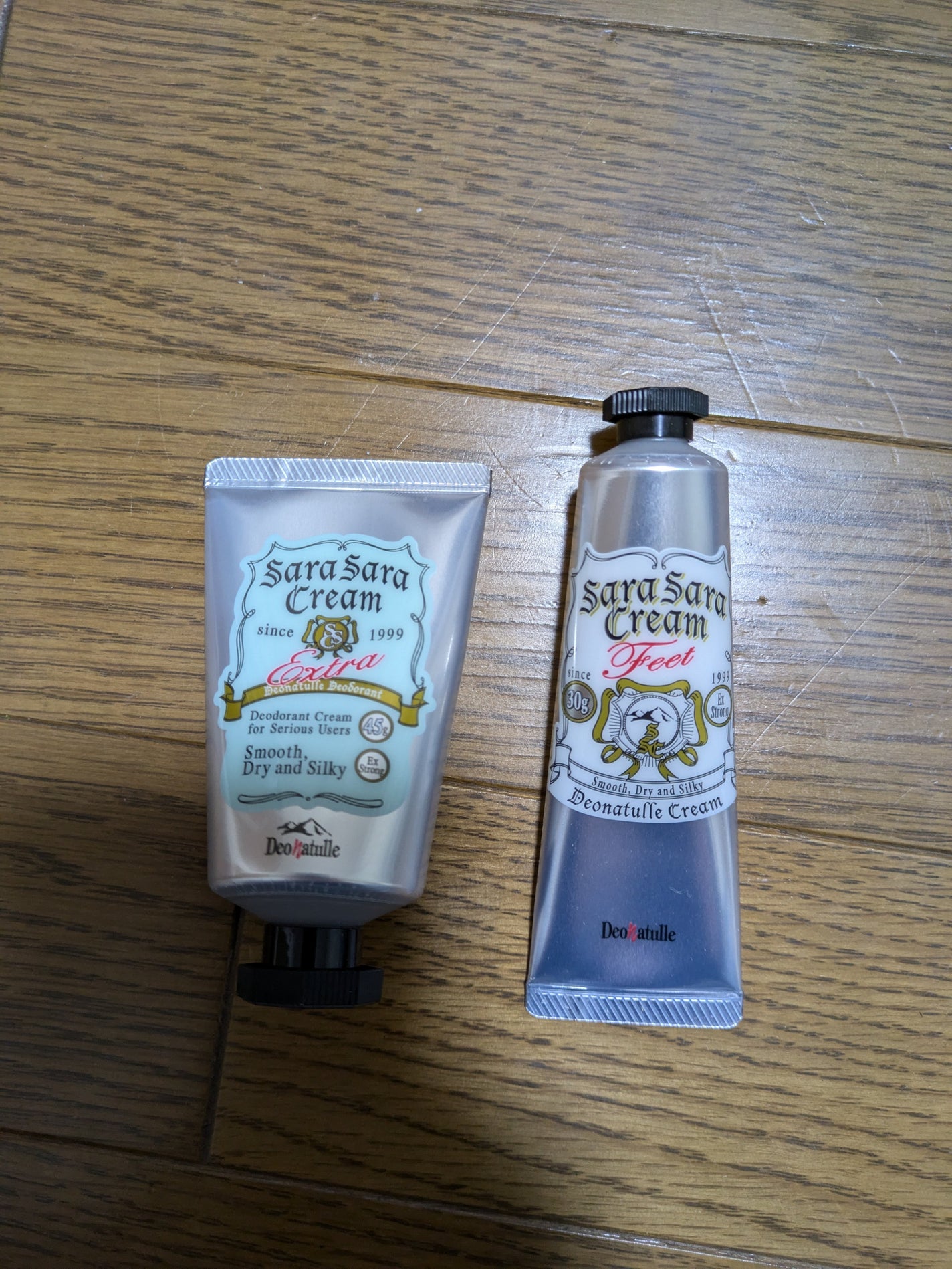 薬用足指さらさらクリーム/デオナチュレ/デオドラント・制汗剤を使ったクチコミ(2枚目)