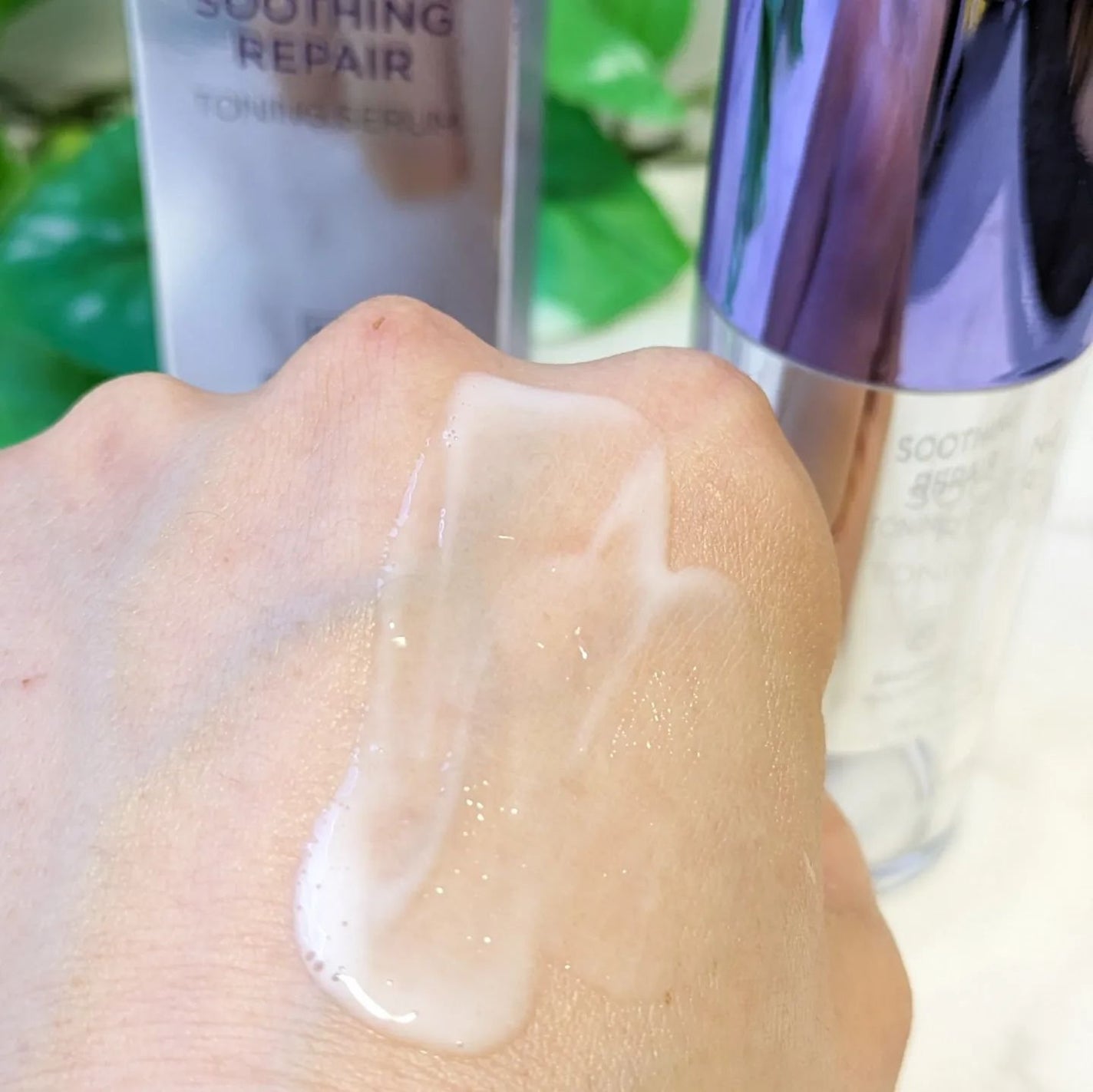 SOOTHING REPAIR TONING SERUM R4/ダーマファーム/美容液を使ったクチコミ(5枚目)