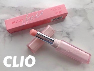 メルティング シアー グロウ バーム 01 PINK/CLIO/リップケア・リップクリームを使ったクチコミ（1枚目）