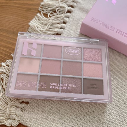 マイフェイブバイブアイパレット/HOLIKA HOLIKA/アイシャドウパレットを使ったクチコミ(1枚目)