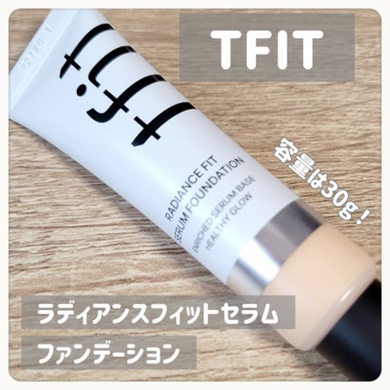 ラディアンスフィットセラムファンデーション/TFIT/リキッドファンデーションを使ったクチコミ(2枚目)