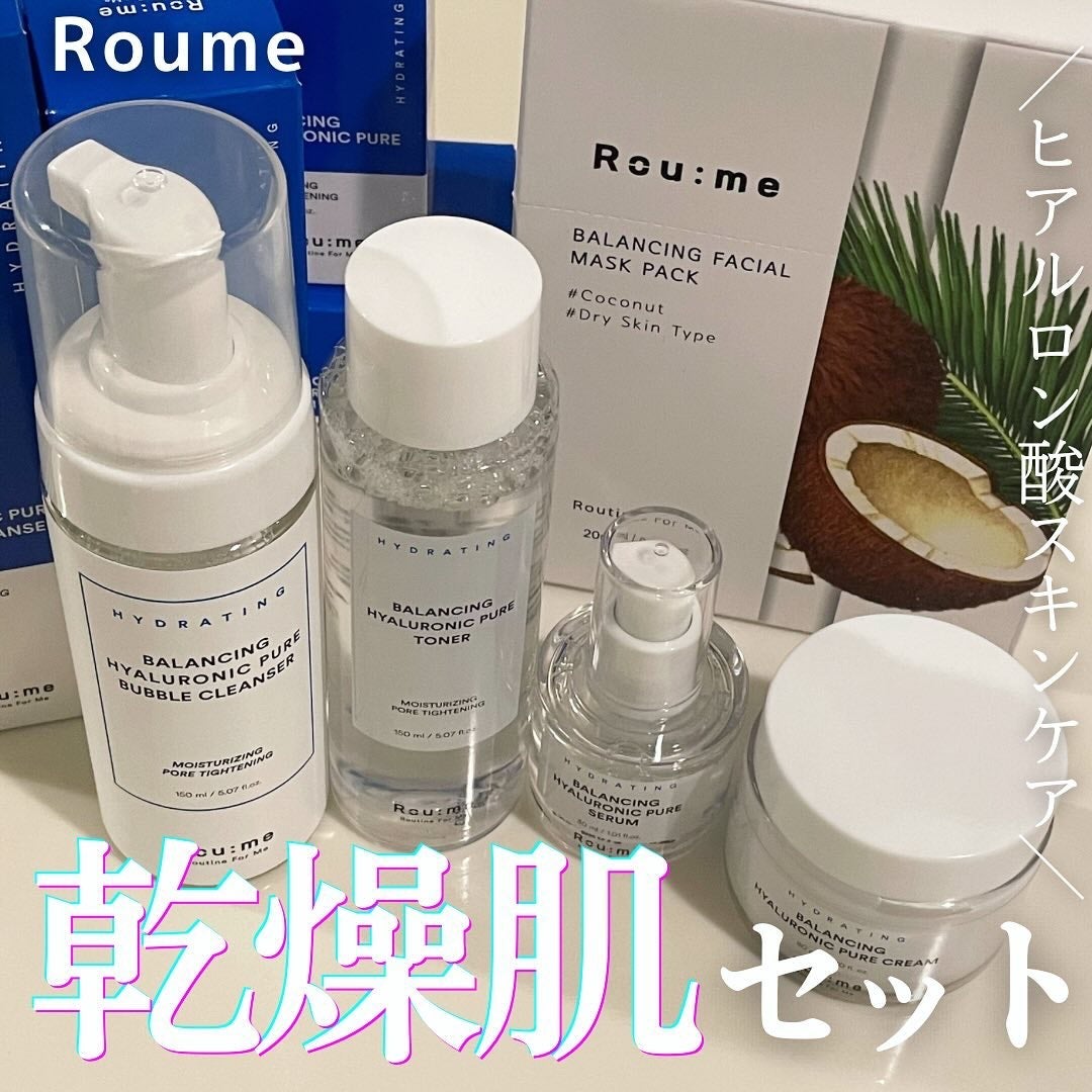 バランシング ヒアルロニック ピュア トナー/Roume/化粧水を使ったクチコミ(1枚目)