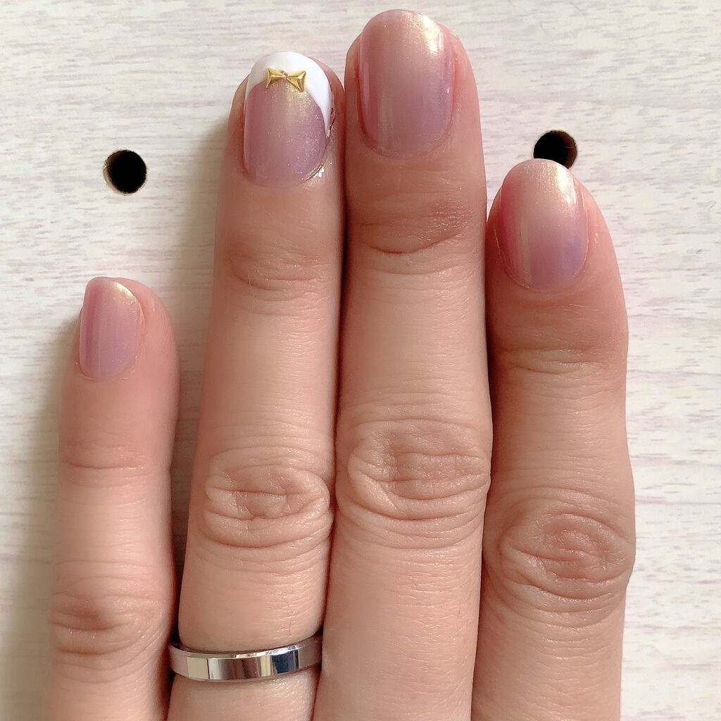 ネイル エナメル/ちふれ/マニキュアを使ったクチコミ（3枚目）