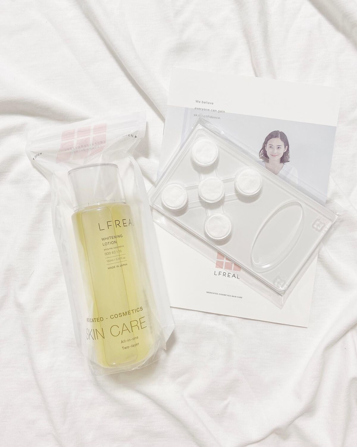 ホワイトニングローション/LFREAL/化粧水を使ったクチコミ(2枚目)