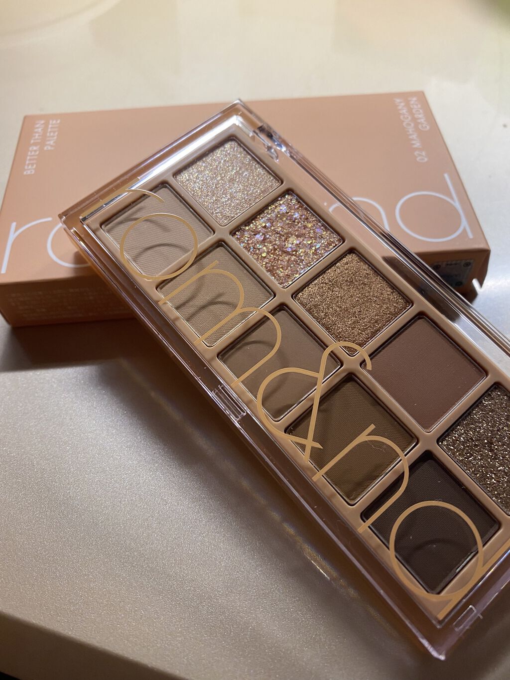 ベターザンパレット/rom&nd/アイシャドウパレットを使ったクチコミ（1枚目）