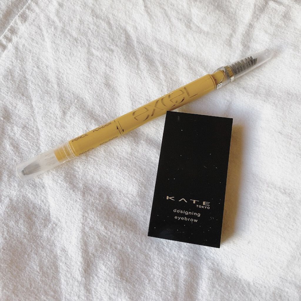 パウダー＆ペンシル　アイブロウＥＸ/excel/アイブロウペンシルを使ったクチコミ（2枚目）