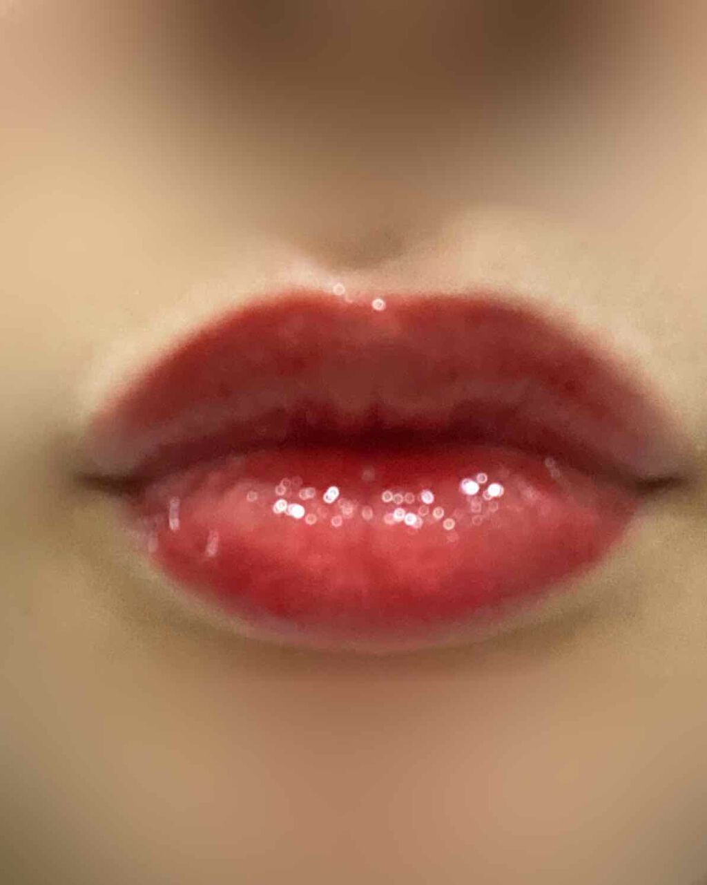 ウォータリーセラムルージュ/フォーチュン/口紅を使ったクチコミ(4枚目)