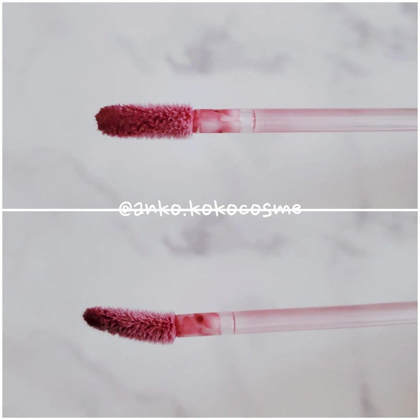 LIP PLUMPER GLAZE TINT/ROJEV/口紅を使ったクチコミ(2枚目)