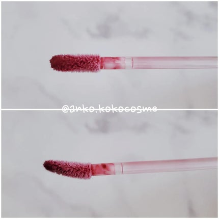 LIP PLUMPER GLAZE TINT/ROJEV/口紅を使ったクチコミ(2枚目)