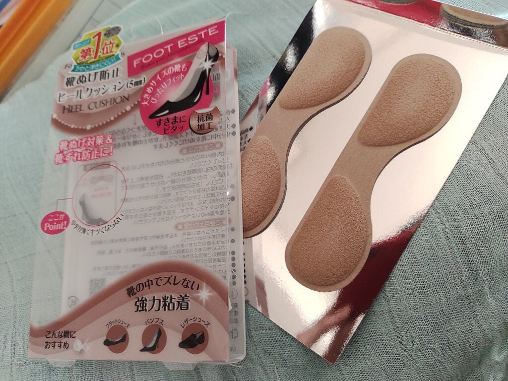 靴ぬげ防止ヒールクッション/フットエステ/レッグ・フットケアを使ったクチコミ(1枚目)