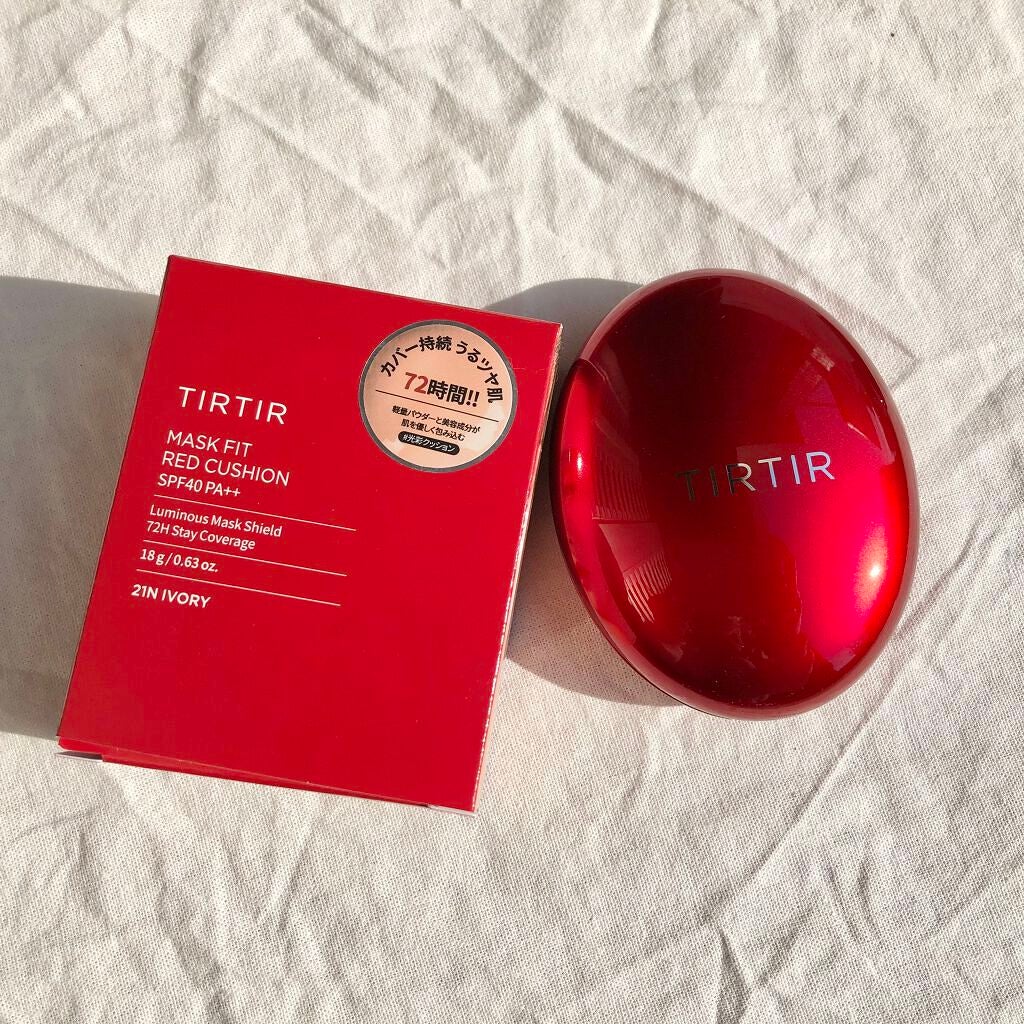 マスク フィット レッド クッション/TIRTIR(ティルティル)/クッションファンデーションを使ったクチコミ(5枚目)