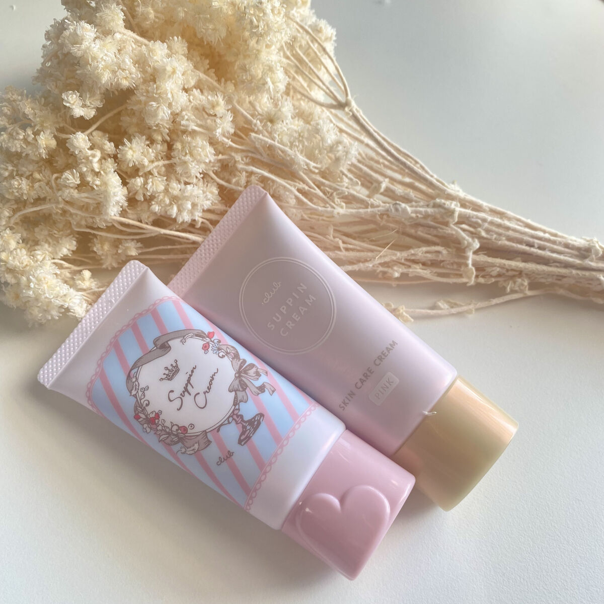 すっぴんクリームC パステルローズの香り/クラブ/化粧下地を使ったクチコミ（2枚目）