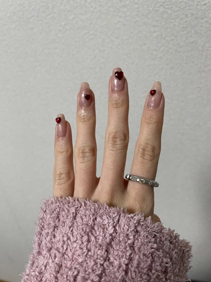 ジェルネイル(ライト対応)/セリア/ジェルネイルを使ったクチコミ(2枚目)