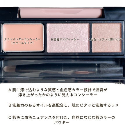 アンダーアイファインダー/KATE/パレットコンシーラーを使ったクチコミ(4枚目)