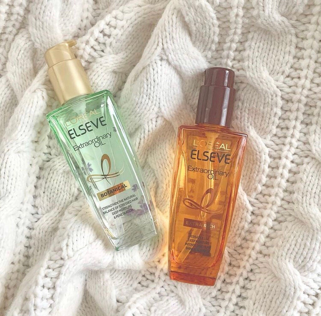 kaho on LIPS 「L'OrealParisのヘアオイル🤍パサつきやすいし傷んでる..」(1枚目)