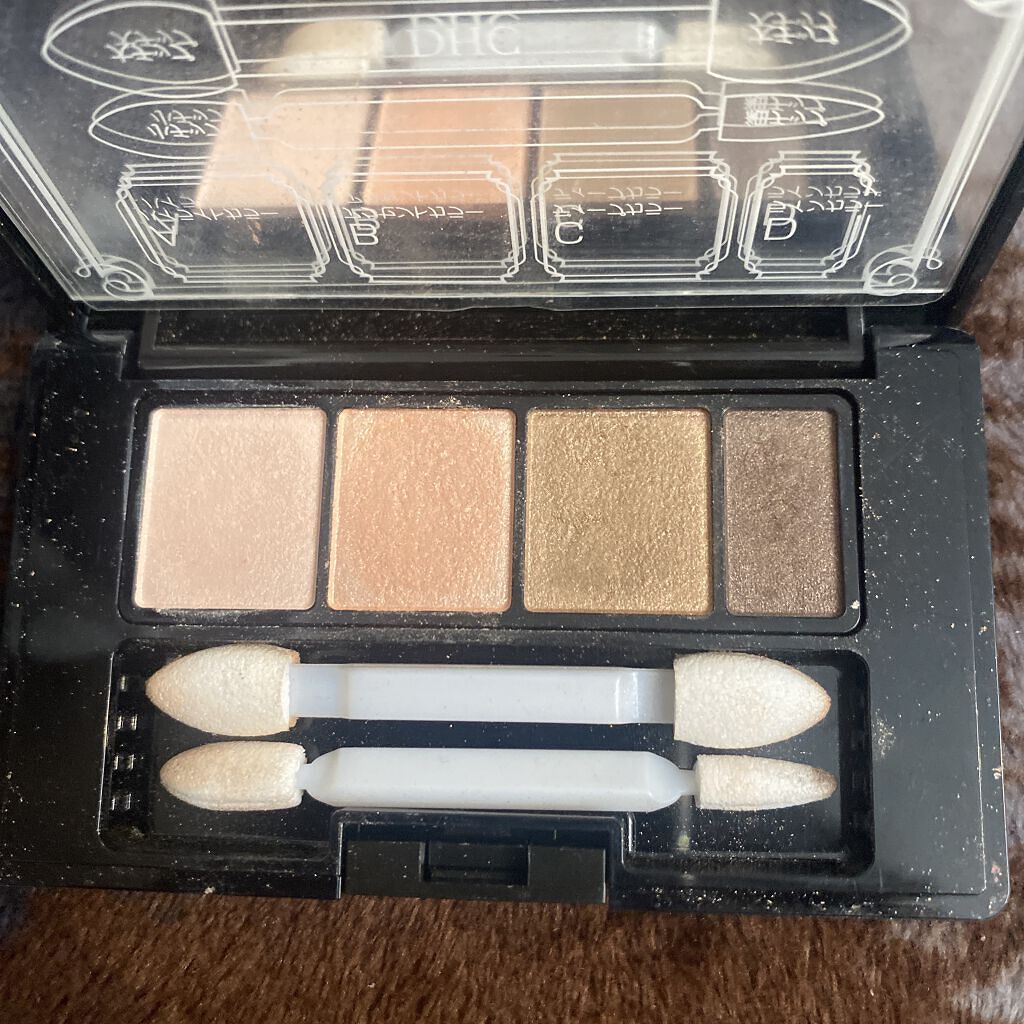 パーフェクト アイシャドウパレット/DHC/アイシャドウパレットを使ったクチコミ（3枚目）