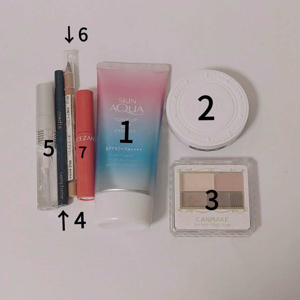 アイブローペンシル ダークブラウン/無印良品/アイブロウペンシルを使ったクチコミ（2枚目）