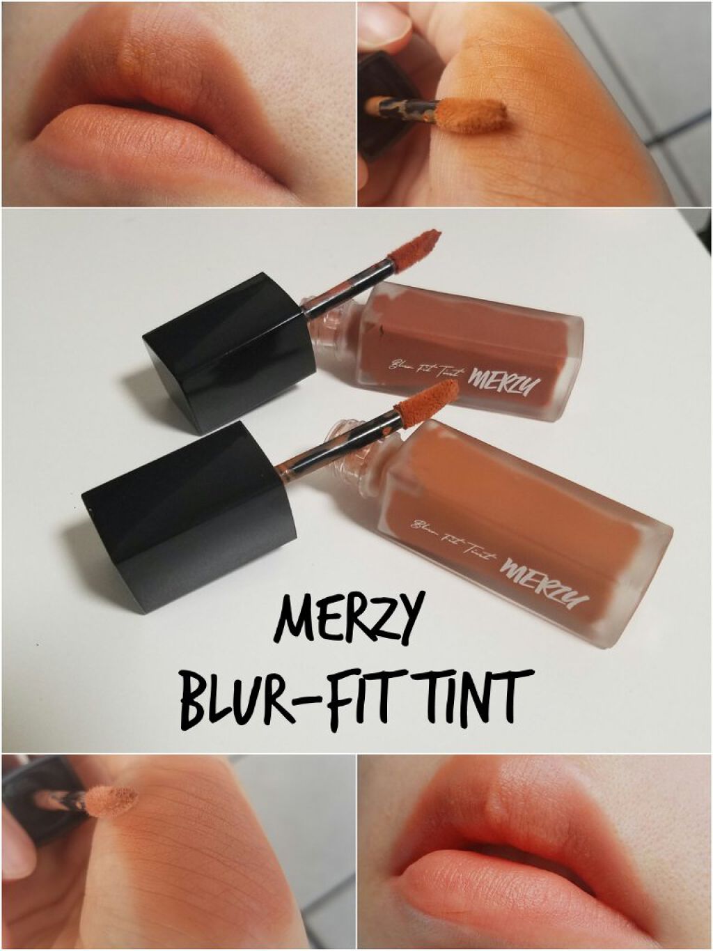 ブラー フィット ティント/MERZY/リップティントを使ったクチコミ(1枚目)