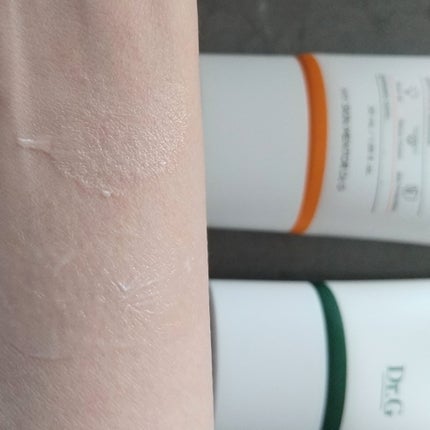 ブライトニングアップサンプラス/Dr.G/日焼け止めクリームを使ったクチコミ(3枚目)