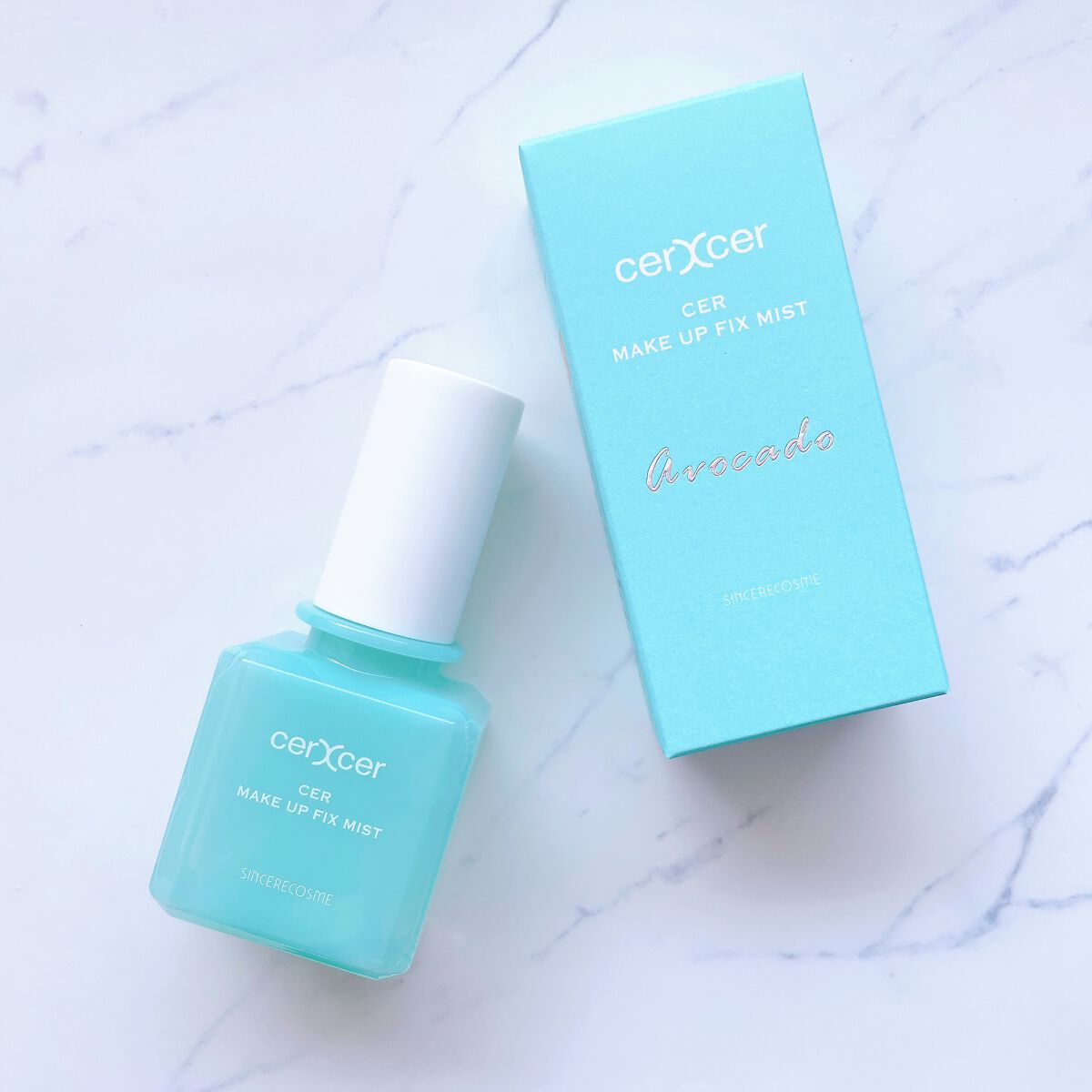 メイクアップフィックスミスト/cerXcer/フィックスミストを使ったクチコミ(2枚目)