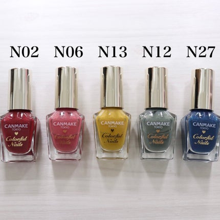 カラフルネイルズ/キャンメイク/マニキュアを使ったクチコミ(3枚目)