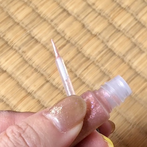 オーロラカクテルグリッター 03 クランベリーサングリア/キャンメイク/アイシャドウを使ったクチコミ（2枚目）